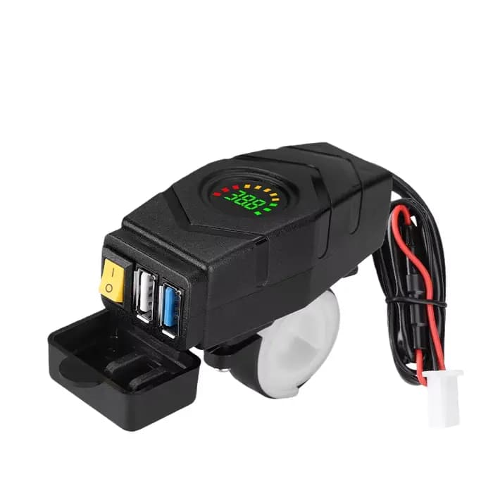 Chargeur USB pour guidon 20-90V