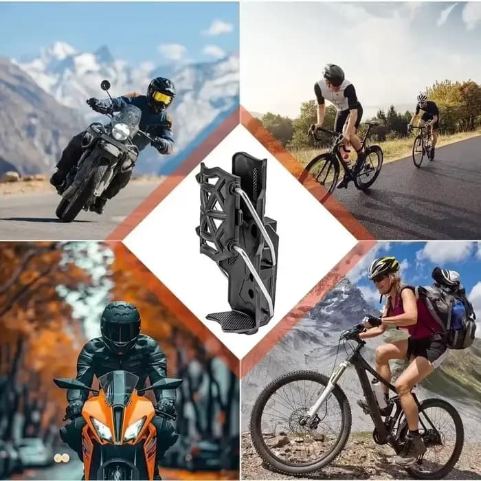 Porte-gobelet réglable pour moto et vélo