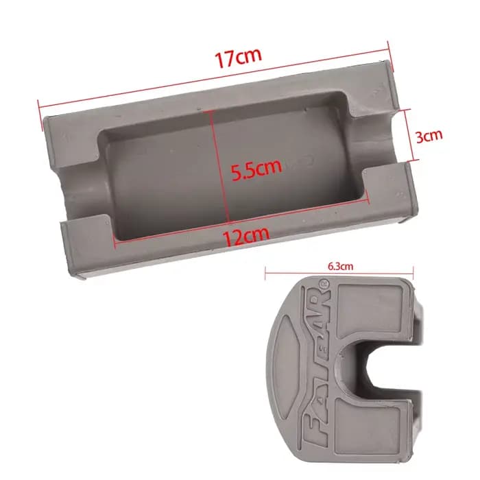 Coussinet de protection de poitrine universel en mousse pour guidon de moto