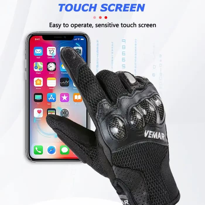 Gants Moto d’Été VEMAR pour Homme
