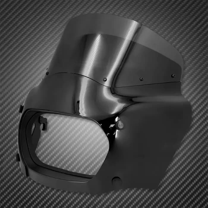 Carénage de moto ABS noir pour Harley Softail Fat Bob