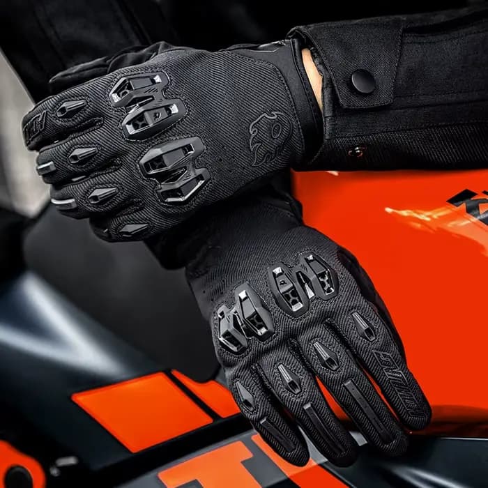 Gants de moto certifiés CE maille Textile ventilé