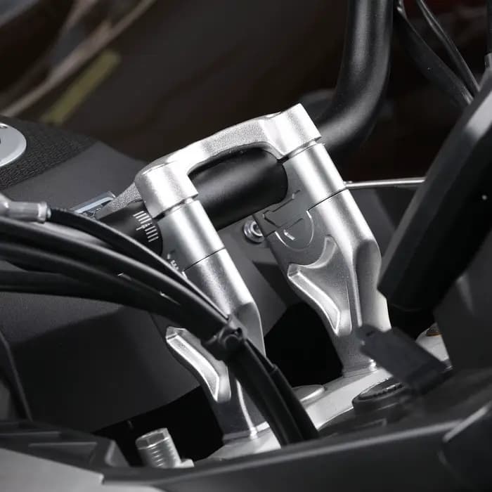 Adaptateur d'extension de pince de guidon de moto