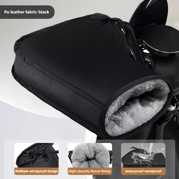 1 paire de gants d'hiver pour moto