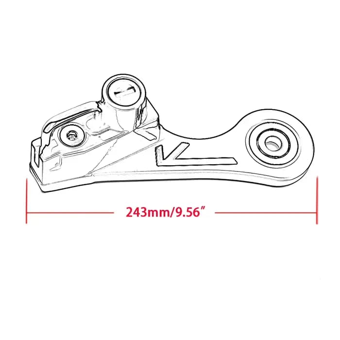 Kit de Verrouillage de Casque de Moto