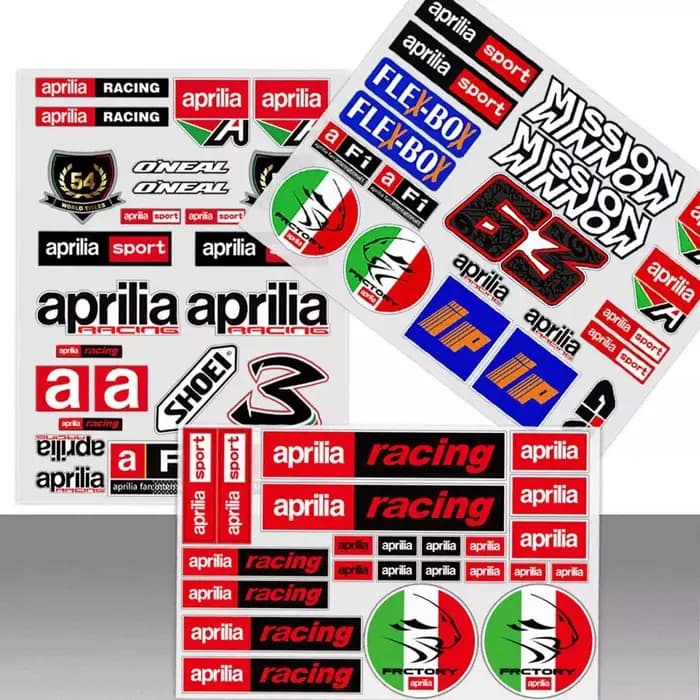 Autocollants de décoration de carrosserie de moto de Motocross