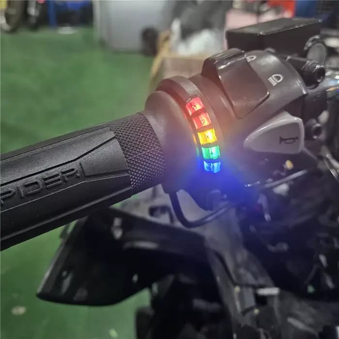 Poignée chauffante pour moto