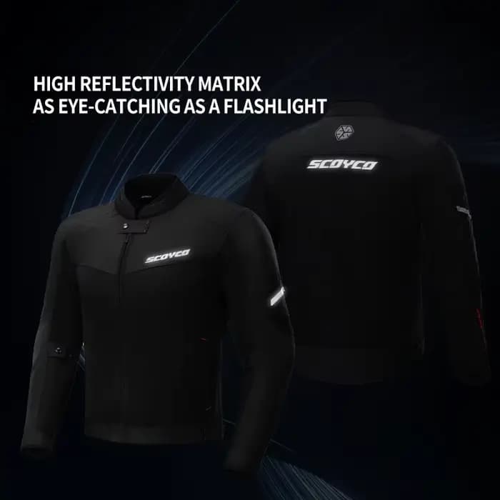 Veste de moto SCOYCO, veste de moto en maille respirante pour l'été