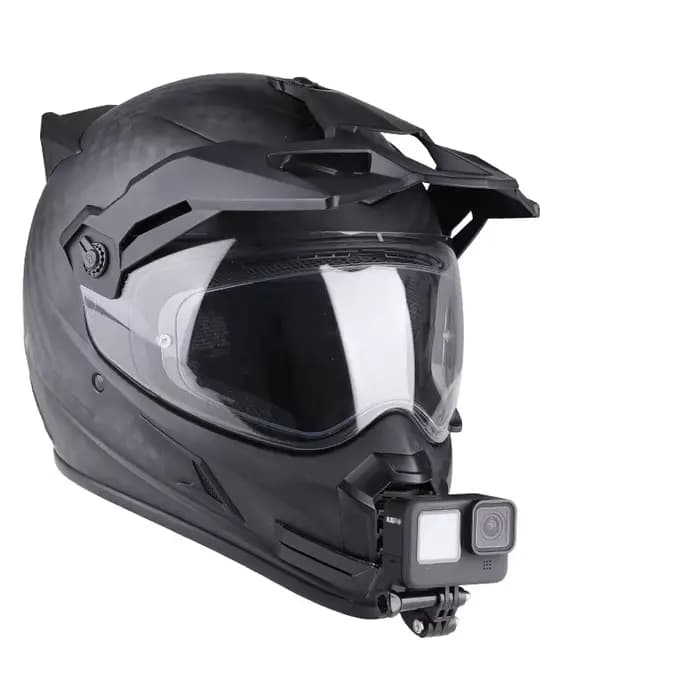 Support de menton pour casque de moto pour 11/10 et autres accessoires de caméras de sport