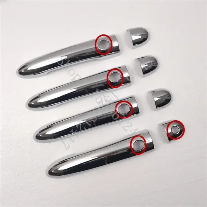 Autocollants de couverture de poignée de porte ABS, protecteur de poignée de porte, accessoires de voiture pour Renault Espace 2003 2004 2005 2006 -2014