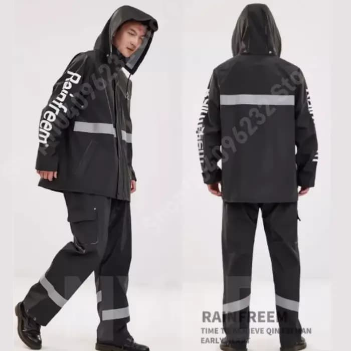Imperméable d'équitation de moto imbibé de style en peluche