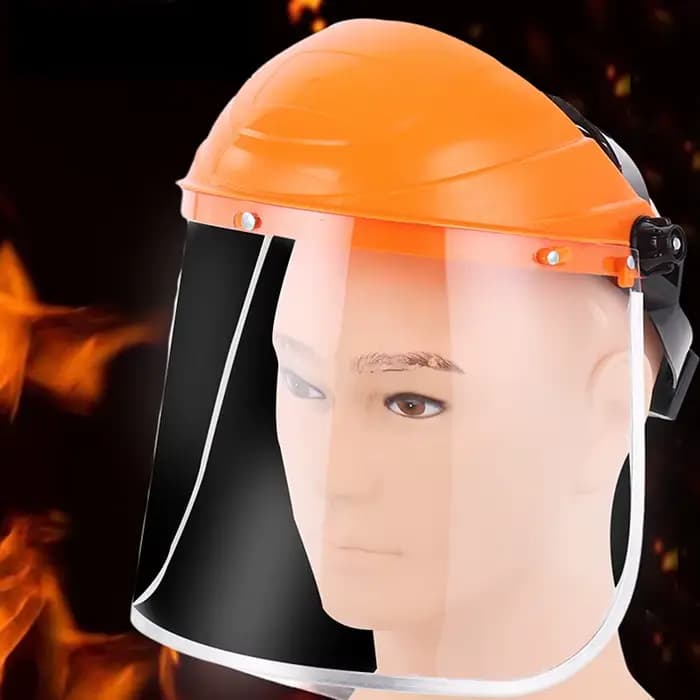 Écran facial transparent pour moto