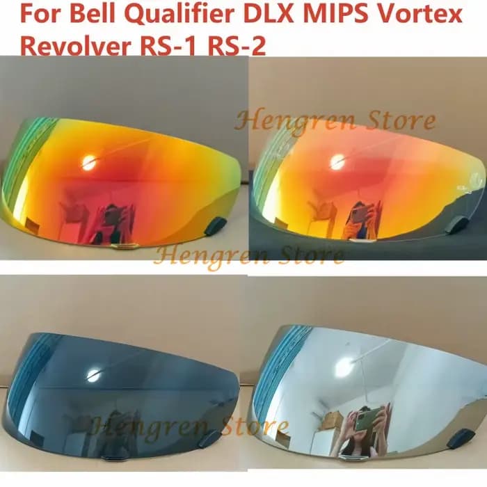 Lentille de visière de casque de moto pour Bell Qualifier DLX MIPS Vortex Revolver Evo RS-1 lunettes de RS-2 bouclier pièces d'écran de pare-brise