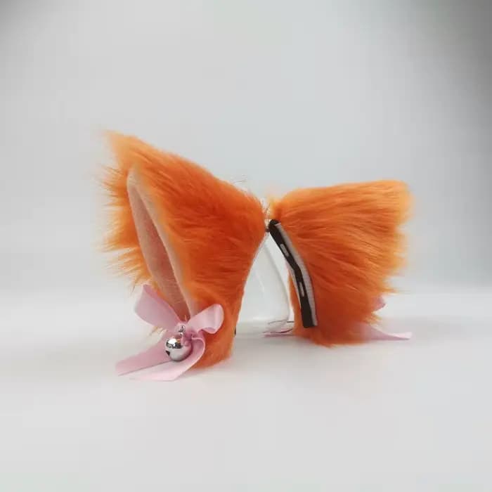 Décoration de casque de moto avec oreilles de chat