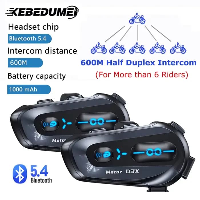 Casque de moto demi-duplex étanche