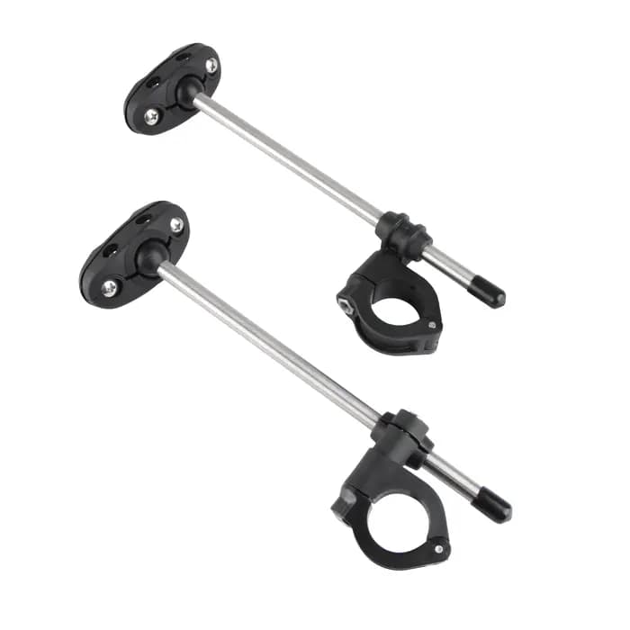Kit de support de montage de pare-brise de moto réglable universel vélo de rue 22MM 25MM 28MM carénage de guidon