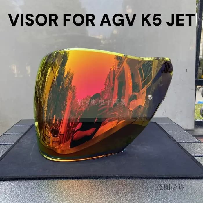 Visière de casque K5 JET pour casques de K5-JET AGV Lentille ShiPublishUV Protection Pare-brise Pare-soleil Casco Moto Accessoires Visera