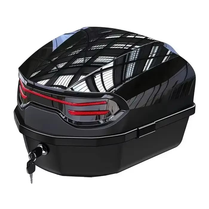 Boîte supérieure de moto 35l