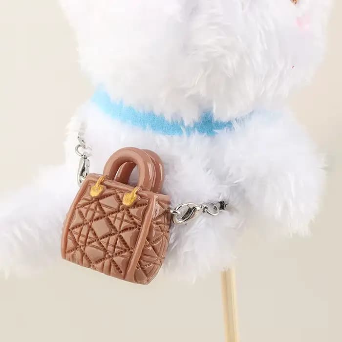 Accessoire pour maison de poupée bricolage - Sac à chaîne à bandoulière pour poupée