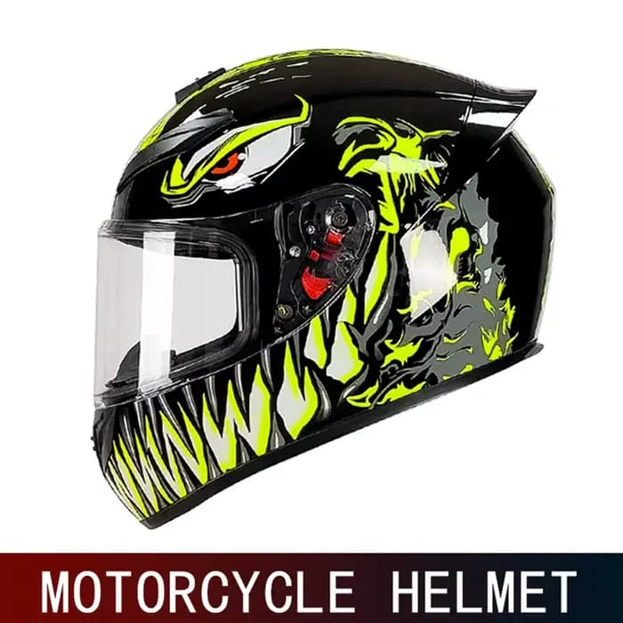DOT personnalisé moto casque intégral hommes et femmes