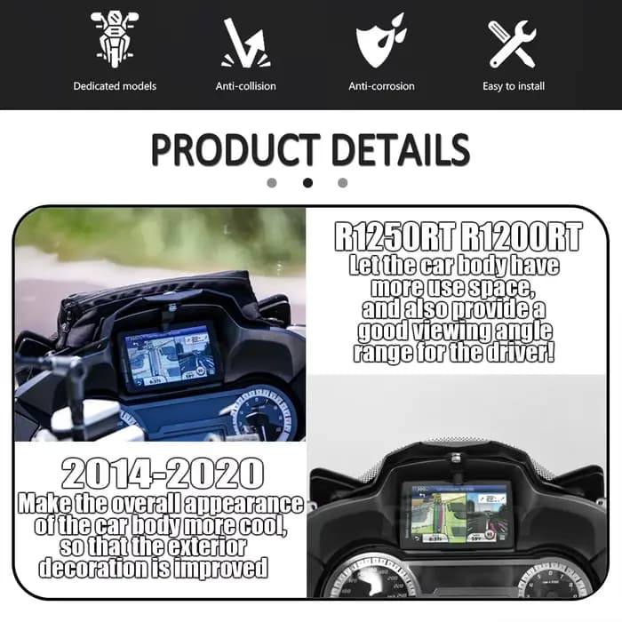 R1200RT pour BMW R1250RT accessoires moto support de Navigation
