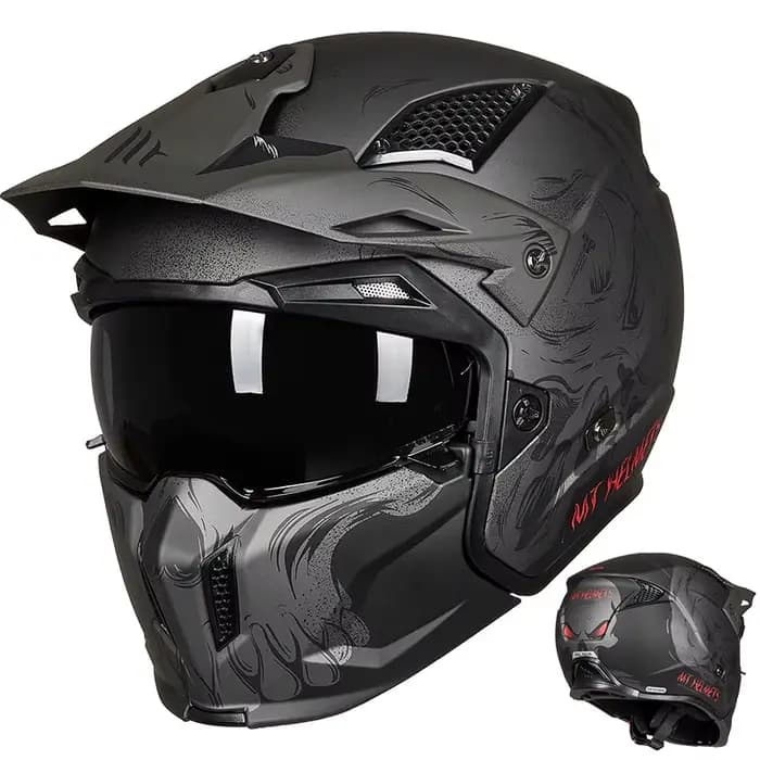 2025New MT STREETFIGHTER casque de moto tout-terrain équitation