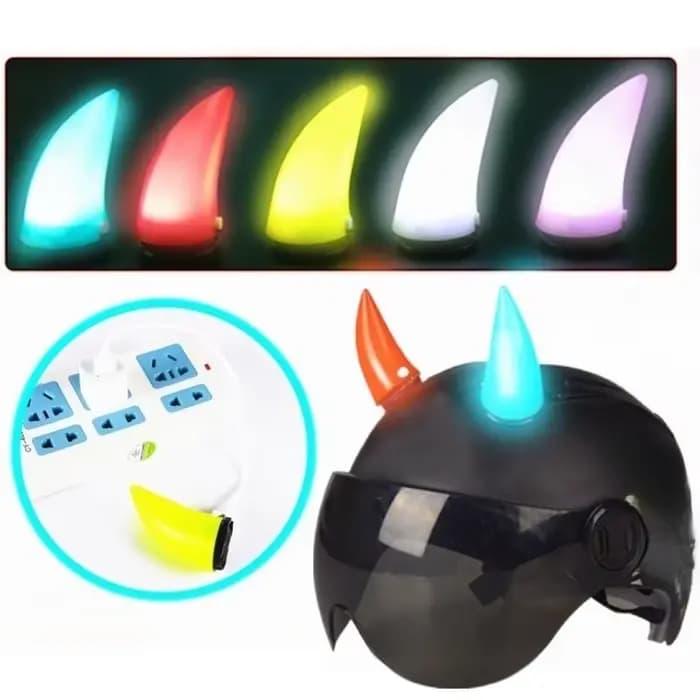 Décoration mignonne pour casque de motocross intégral tout-terrain
