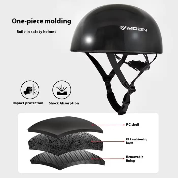 Casques de cyclisme par MOON – Look denim à la mode