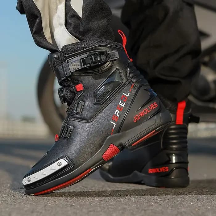 Nouvelles bottes de moto hommes en plein air imperméable