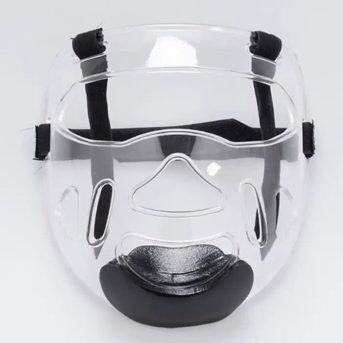 Bouclier facial de taekwondo, équipement de sauna, poignées de protection, housse de casque amovible, masque de protection, équipement de sport pour l'entraînement de boxe