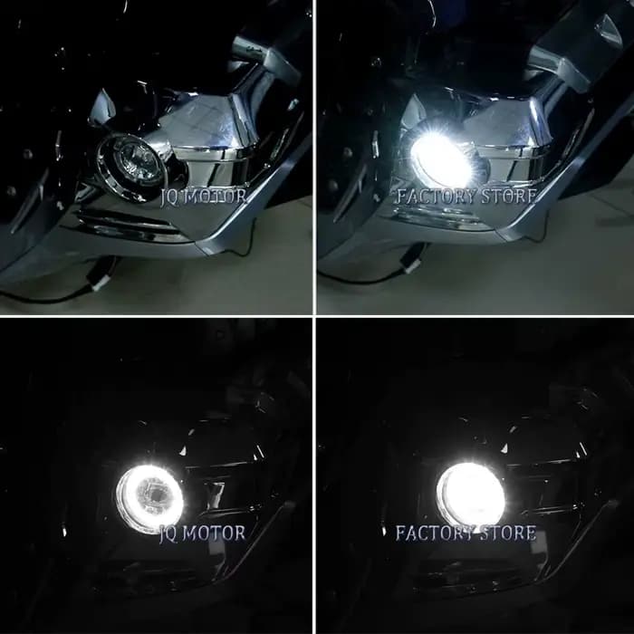 Paire de phares antibrouillard LED pour moto Honda GoldOO