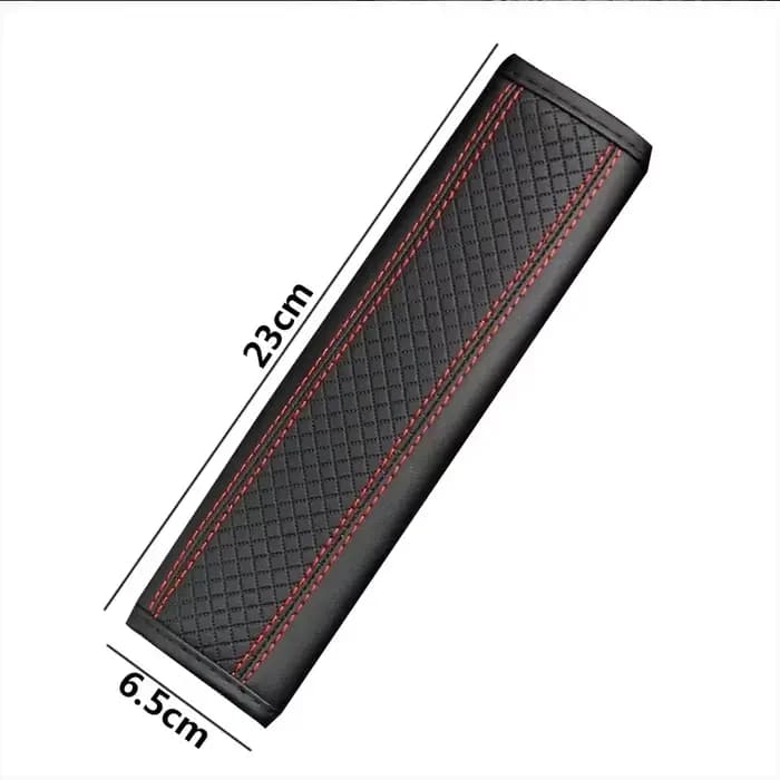 Accessoires de voiture ceinture de sécurité en cuir PU ceinture de sécurité housse d'épaule Protection respirante ceinture de sécurité rembourrage coussin accès intérieur automatique
