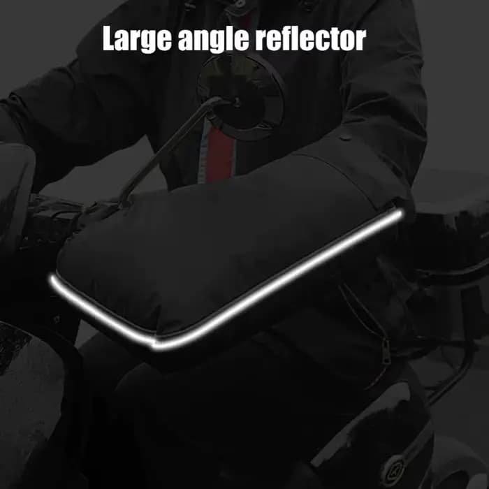 2024 protection Scooter électrique épais chaud guidon poignée barre manchon imperméable Moto gants Guante
