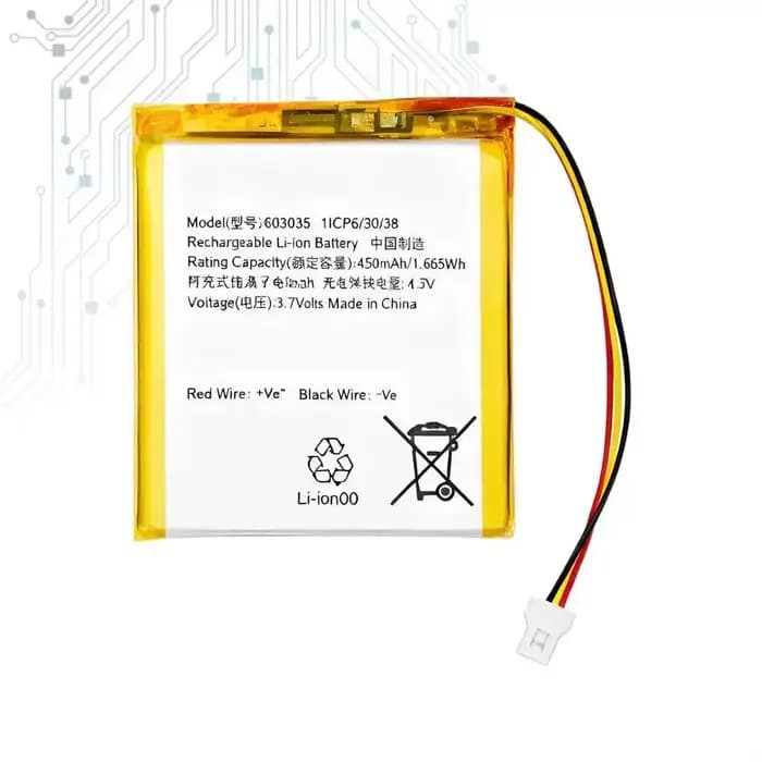 Batterie haute capacité 450 mAh pour casque JBL Tune 510BT 500BT 500 603028