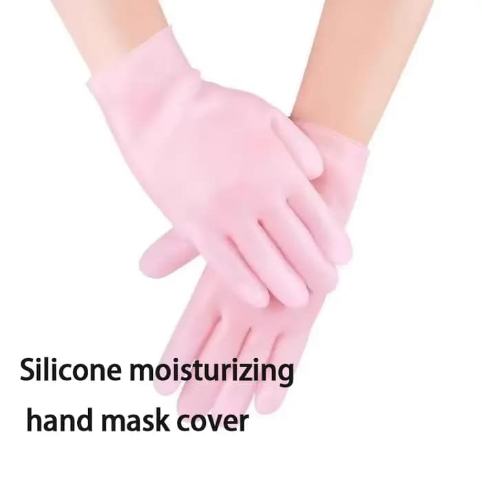 Une paire de gants hydratants pour éliminer les crevasses sèches, utilisez une crème pour les mains à l'essence pour soigner la peau, anti-fissures, spa à domicile