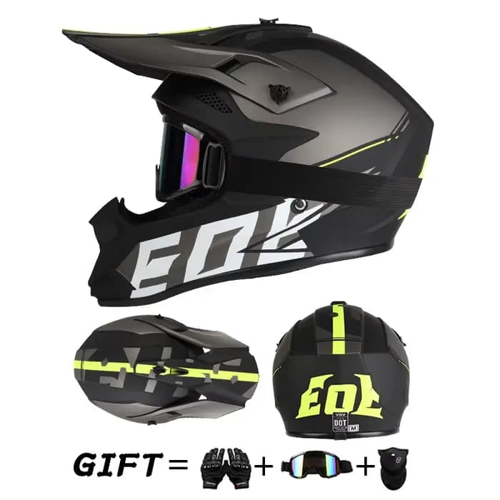 Casque de sécurité pour motocross pour enfants et adultes