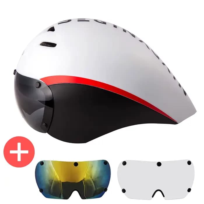 Aero Goggles casque de vélo TT Triathlon casques
