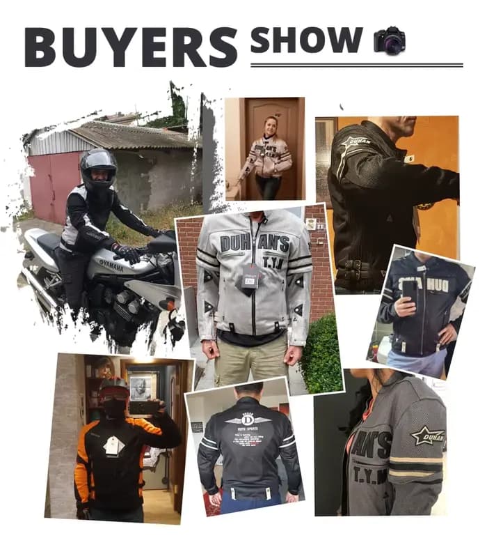 DUHAN – veste de Moto pour hommes