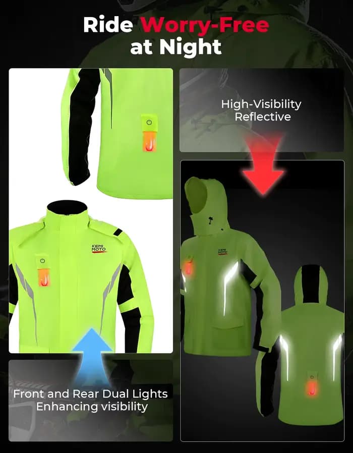 Ensemble imperméable pour moto