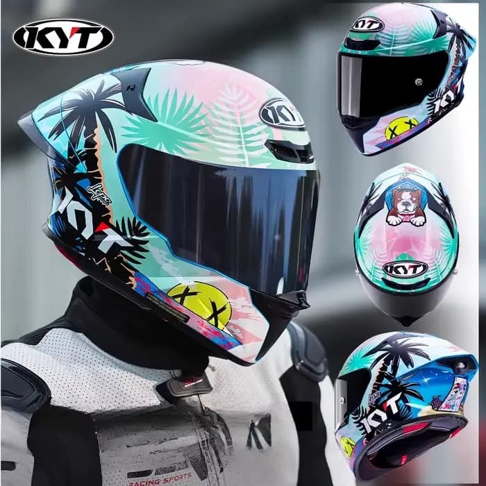 Casques de course de moto KYT TT-REVO originaux