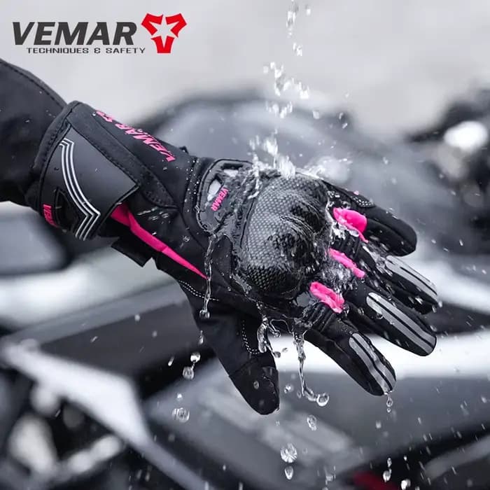 Gants de moto d'hiver pour femmes