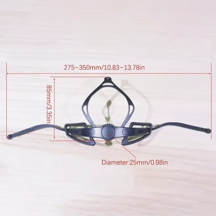 Système de rétention de sangle réglable pour casque