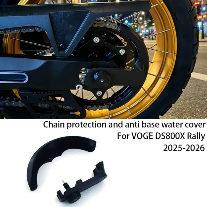 Accessoires moto DS 800X 2025-2026 pour VOGE DS800X Rally DS 800 X – Protection anti-éclaboussures de chaîne