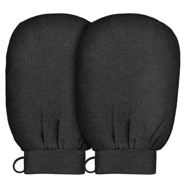 Gants exfoliants pour le dos, 1 pièce, gants de Massage du visage pour la peau morte, durables, multicolores, serviettes de nettoyage en profondeur pour la douche