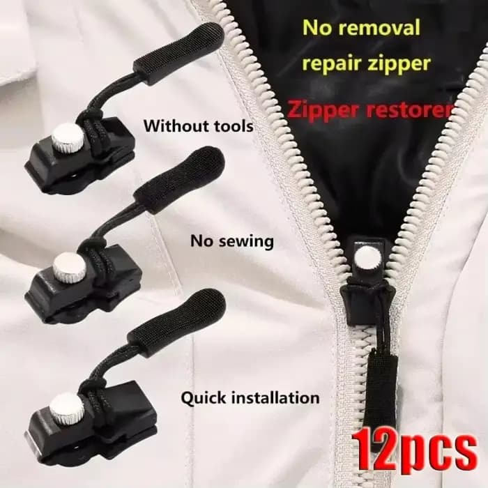Accessoire de réparation de fermetures éclair DIY pour la maison