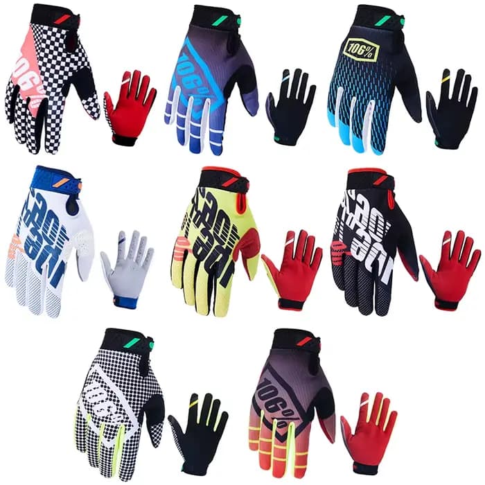 Gants de course de Motocross descente VTT DH MX vtt gant de moto été hommes femme