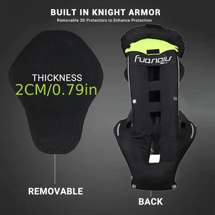 Gilet d'airbag de Moto hommes vestes de sauvetage veste