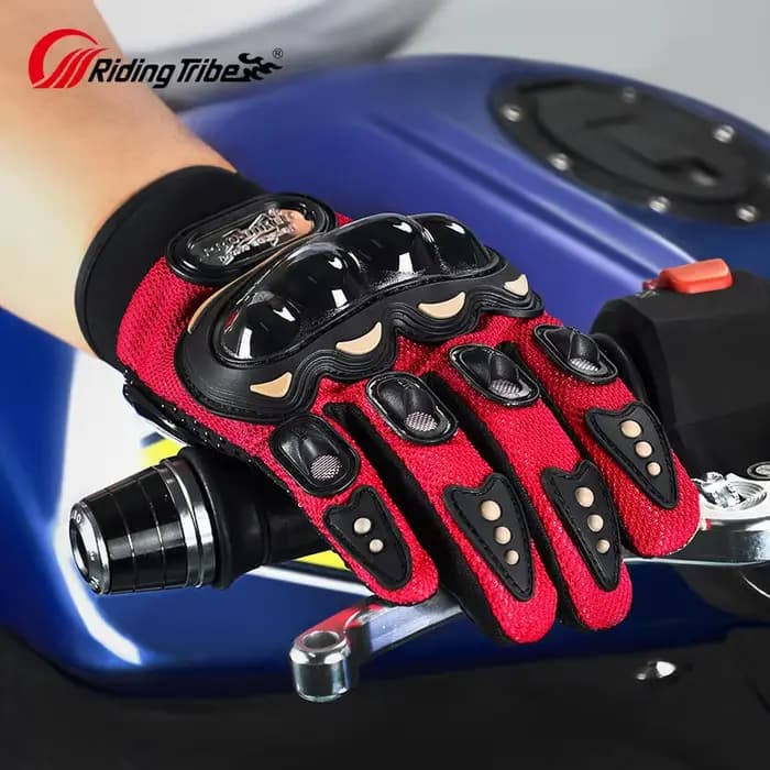 Gants de moto pro-biker, doigt complet, antidérapants, cyclisme, vélo, course