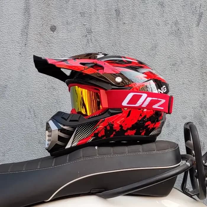 Motocros Kask Cross descente Soporte Casco hors route casque course classique moto Original Enduro