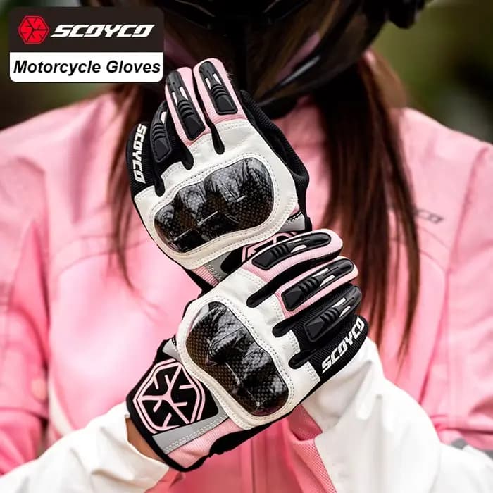 SCOYCO gants de Moto hommes femmes été respirant Anti-chute Luva Motocross